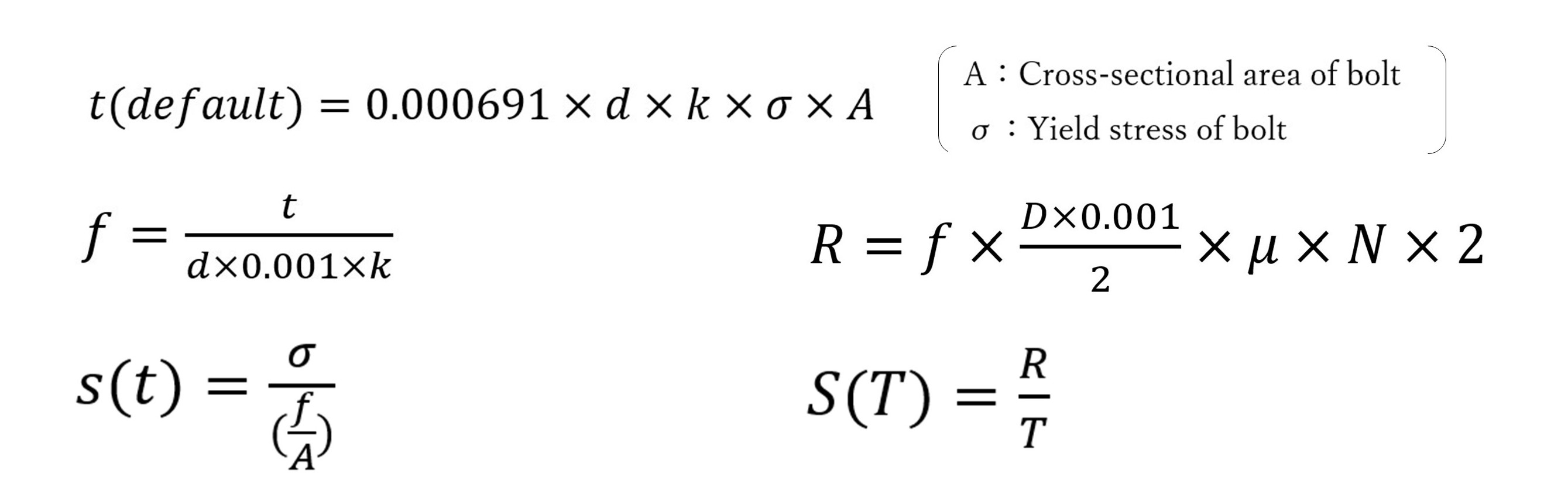 bolt_fastening_fomulas